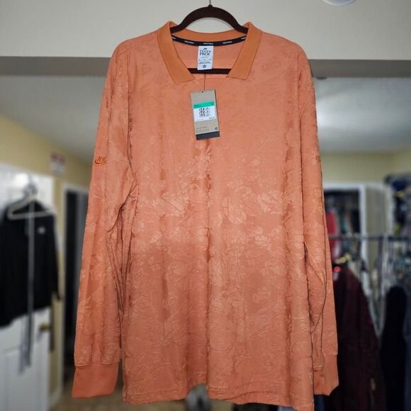 Nike Tech Men's Jaquard LS Shirt XL - Picture 3 of 5